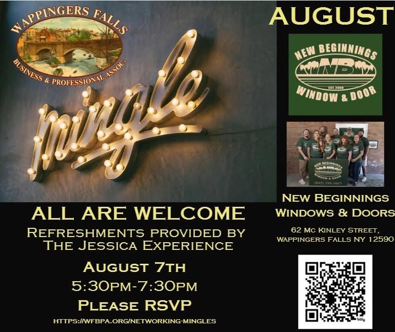 WFBPA August Mingle-New Beginnings Window & Door
