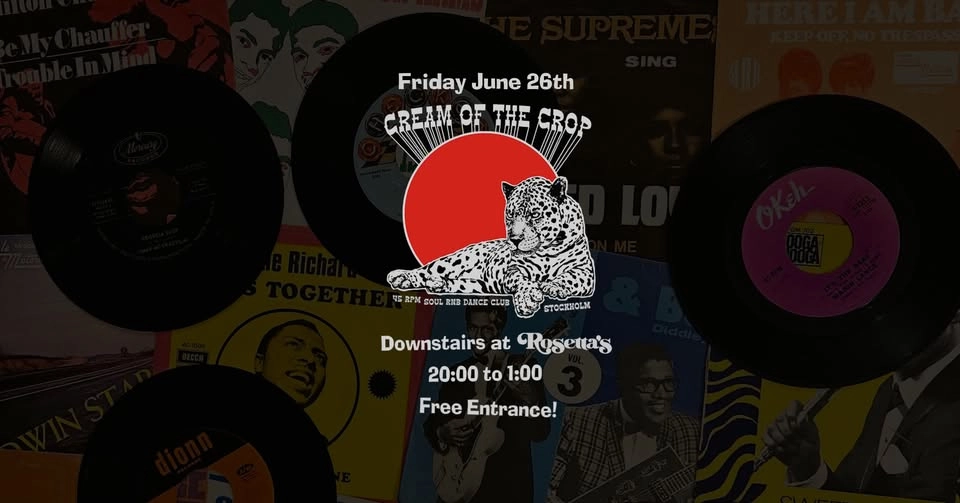 Cream of the Crop SOUL CLUB @ Rosetta's June 2026