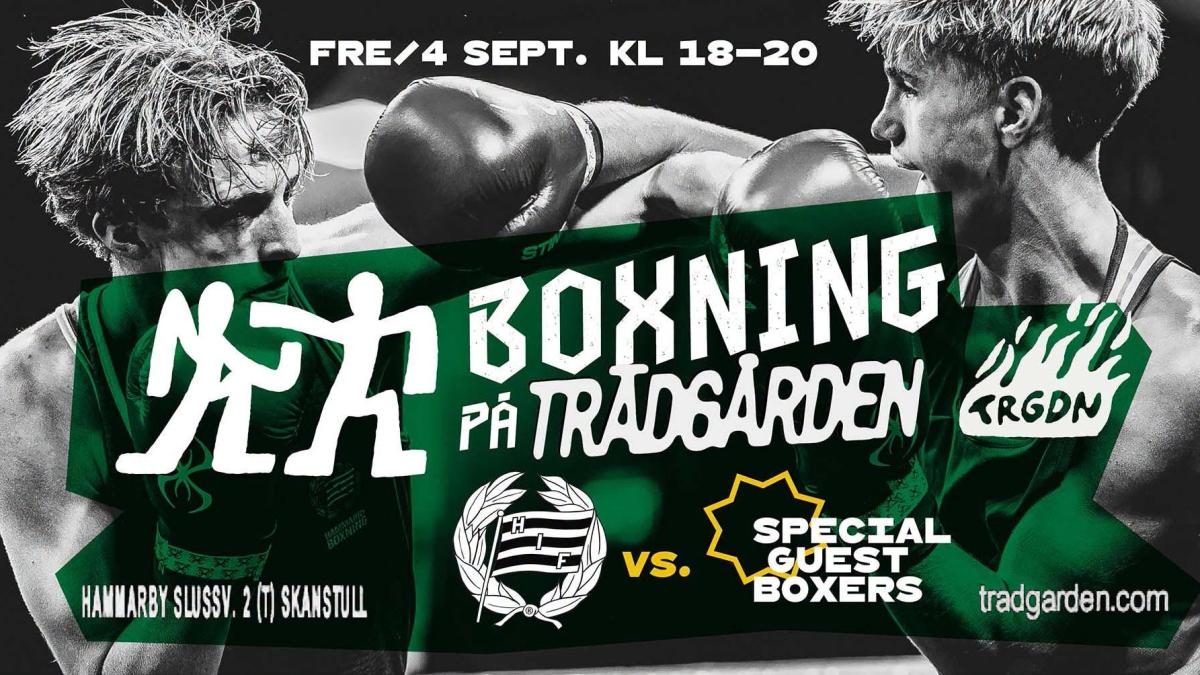 Boxning på Trädgården