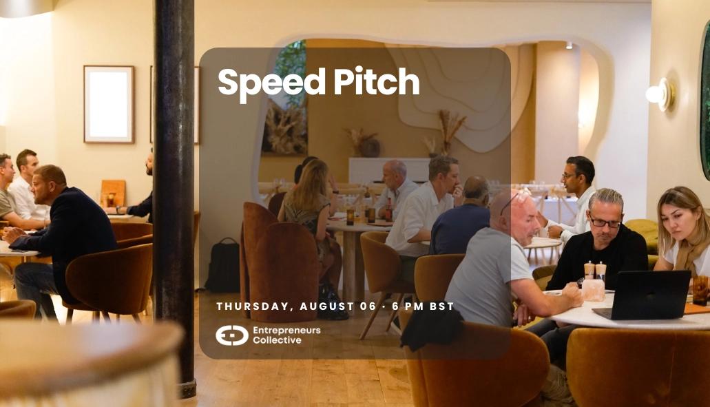 Founder Speed Pitching to Investors