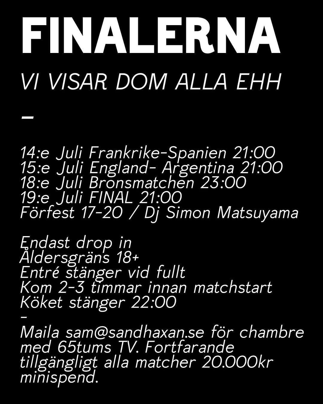 Finalerna – Frankrike vs Spanien