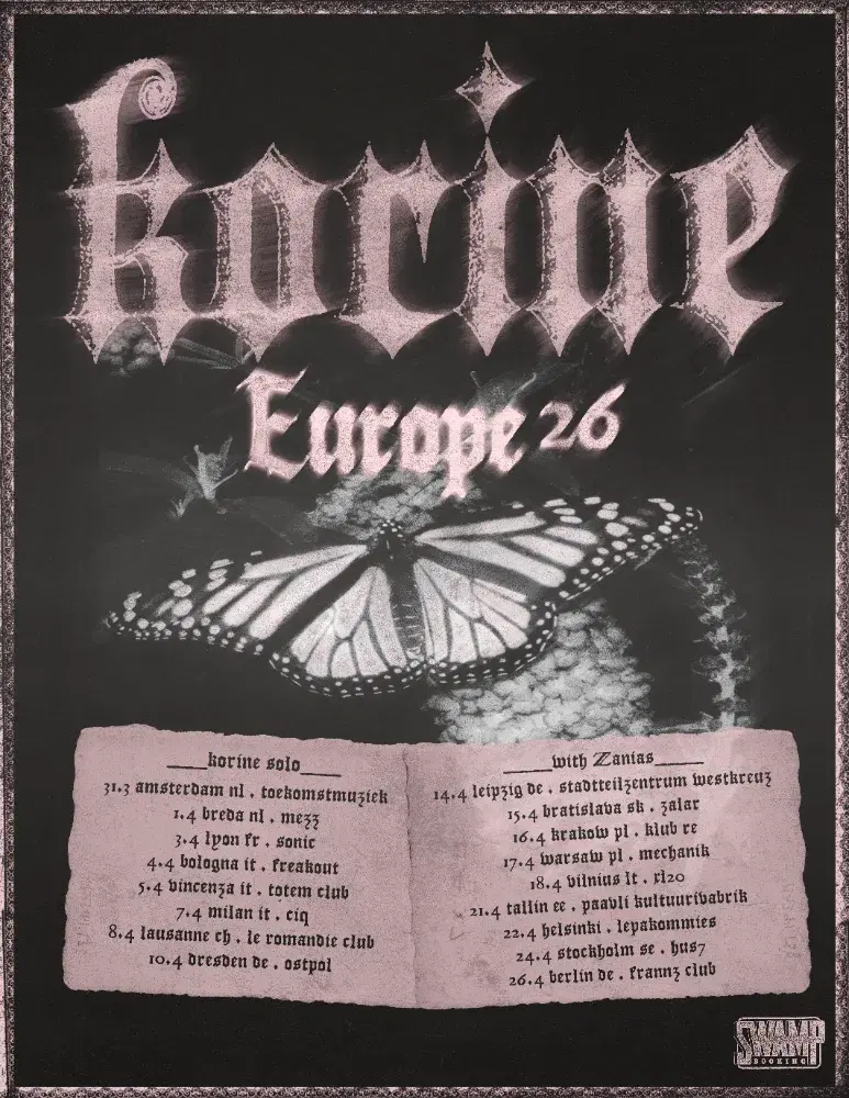 Korine + Bloc Bloc Bloc live in Amsterdam