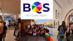 Paseo 👣 Artístico 🎨 Queer 🏳🌈
🌈 Artistic 🖼️ Walk🚶🏻♂️ & Party 🪭🪇💃🕺