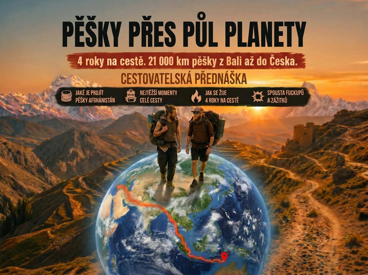 Vagabundi na Cestách | Pěšky přes půl planety: z Bali do Česka | Opava
