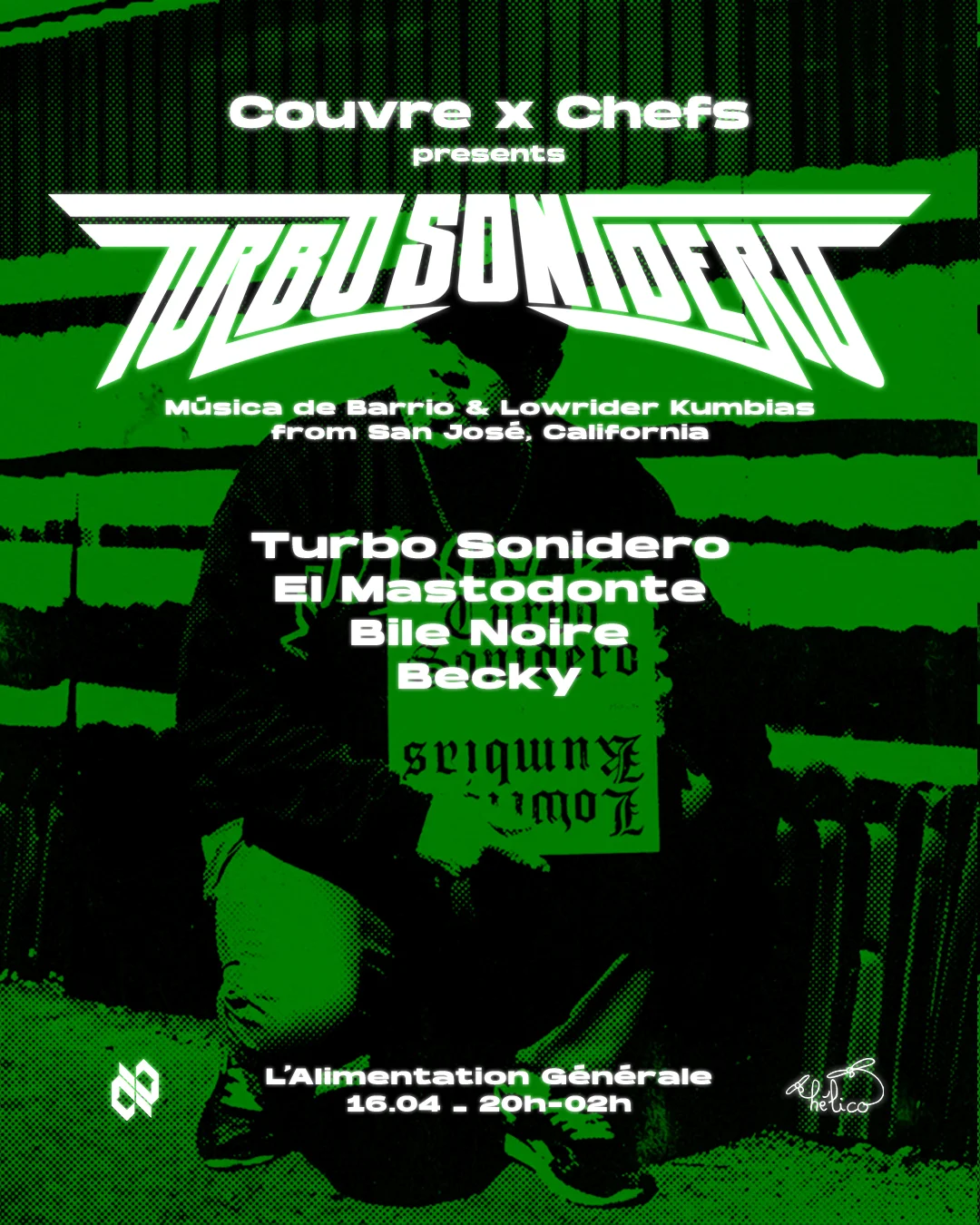 Couvre x Chefs: Turbo Sonidero - Paris Debut