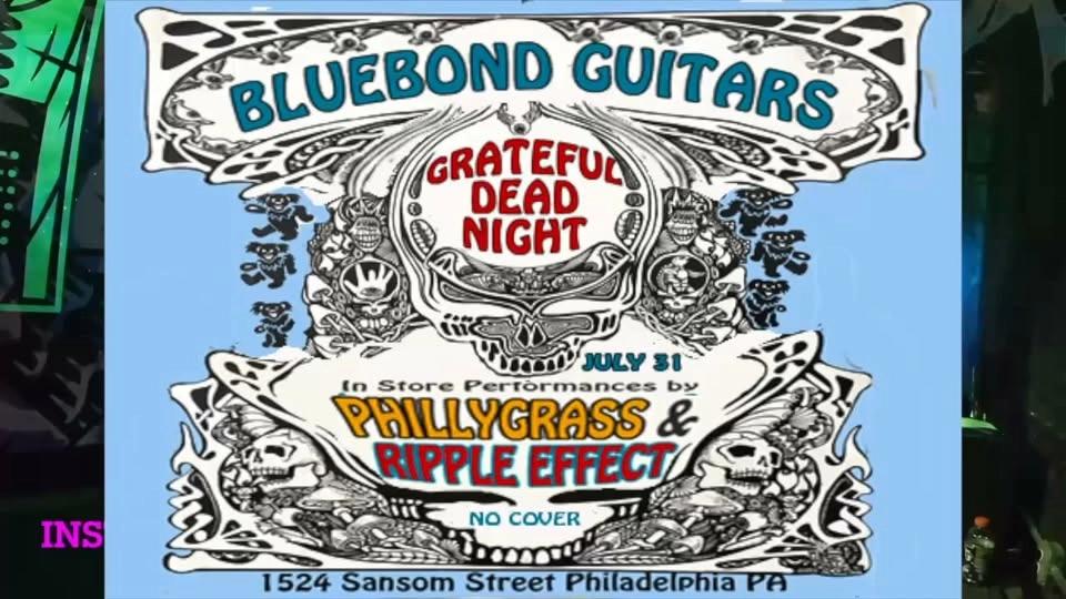 Bluebond Grateful Dead Night, no cover