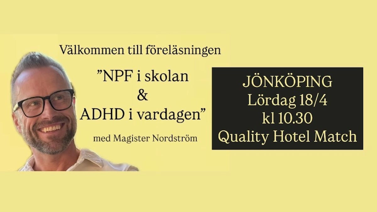 Föreläsning med Magister Nordström i JÖNKÖPING