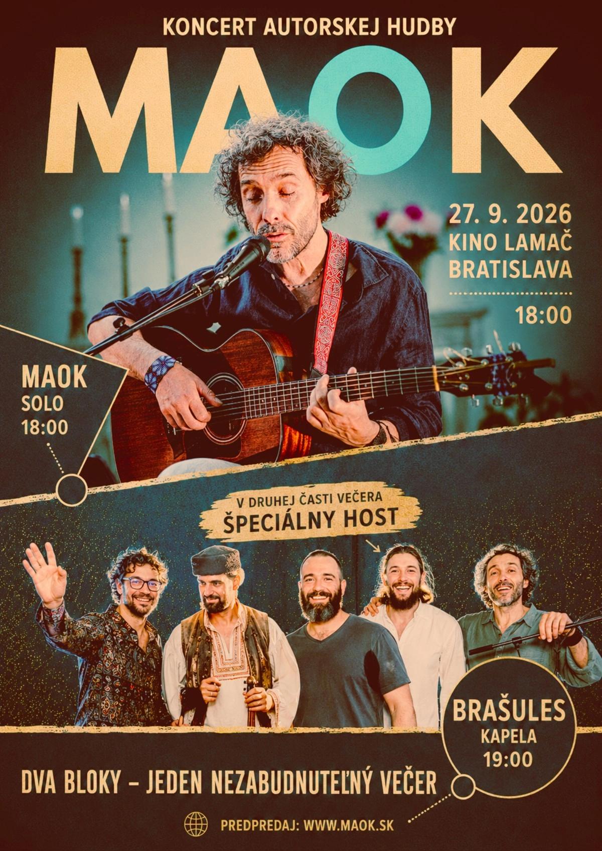 MAOK & hostia BRAŠULES - BRATISLAVA