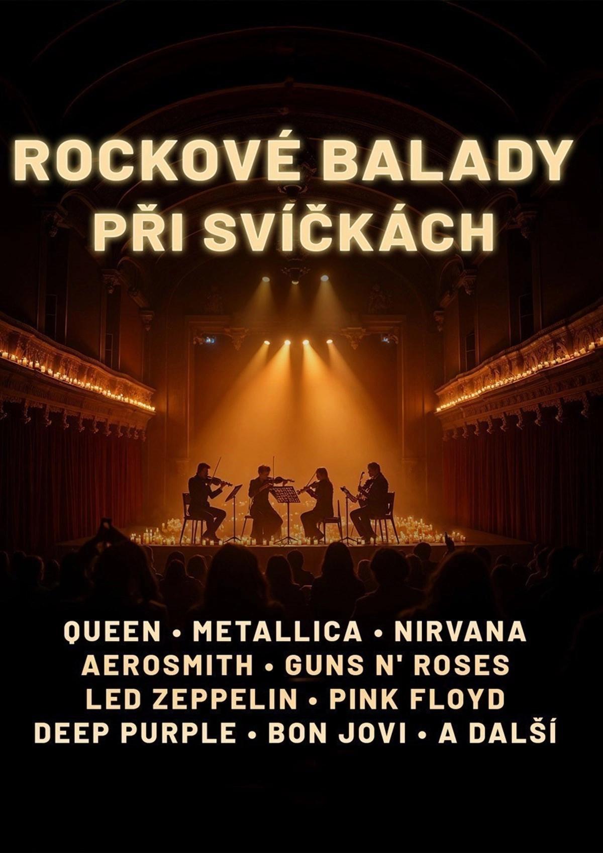 Rockové Balady při svíčkách