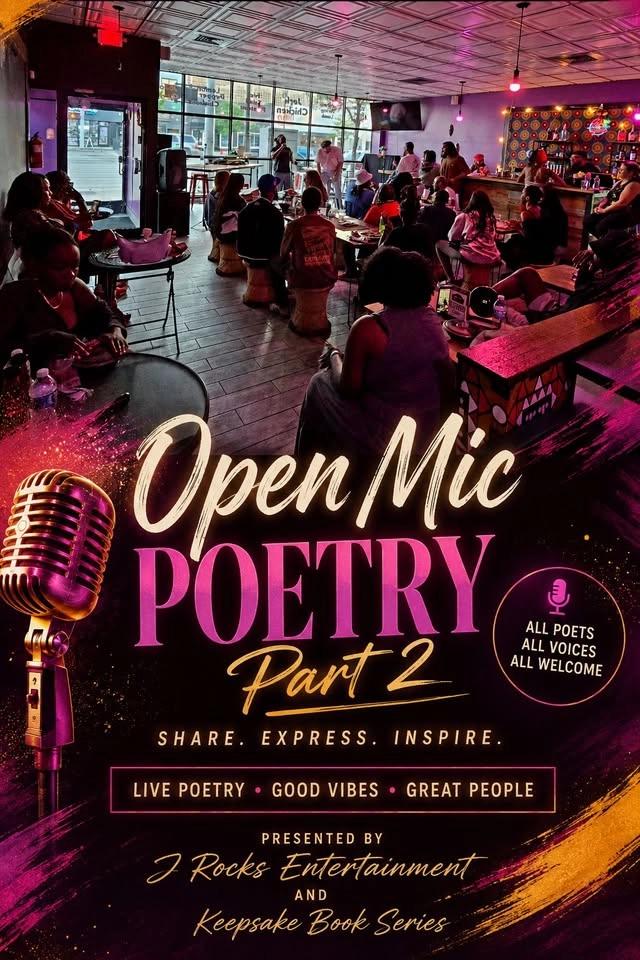 A Night Of Open Mic Poetry