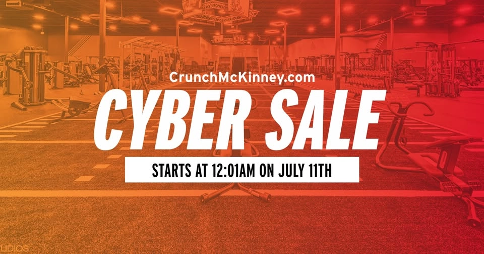 Crunch McKinney One-Day Only Cyber Sale
