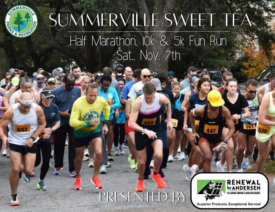Summerville Sweet Tea Half Marathon, 10K & 5K