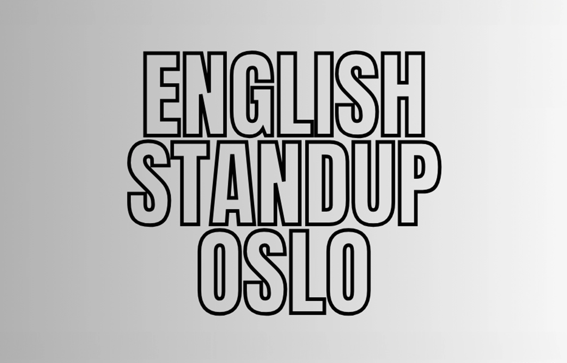English Standup Oslo