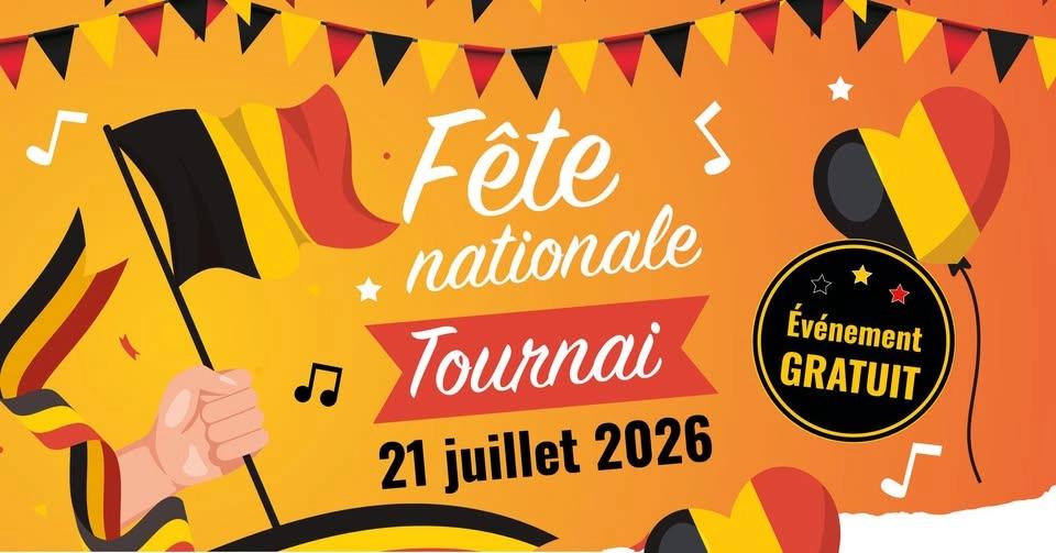 🇧🇪 Fête nationale à Tournai 🇧🇪