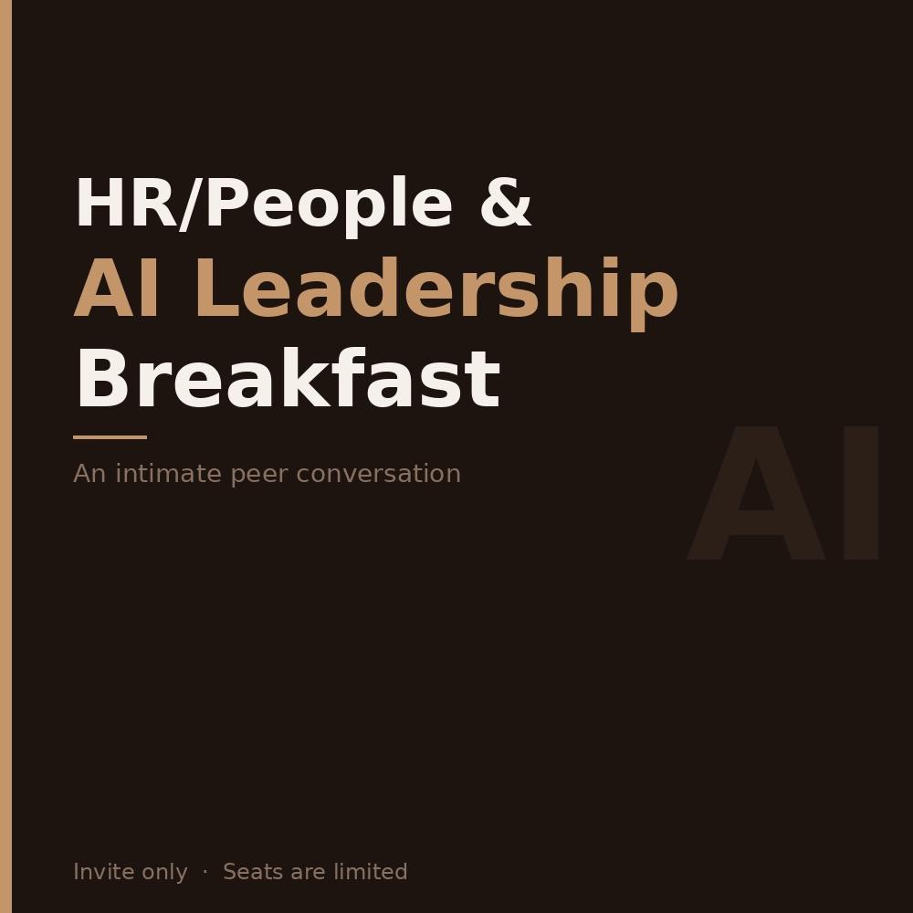 HR/People & AI Leadership Breakfast