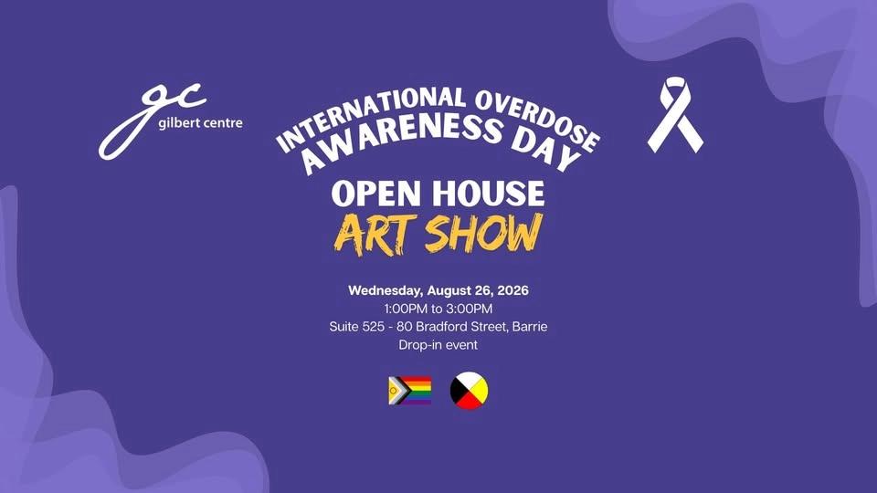 International Overdose Awareness Day: Open House & Art Show