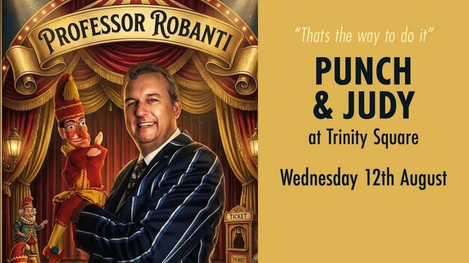Punch and Judy with Professor Robanti