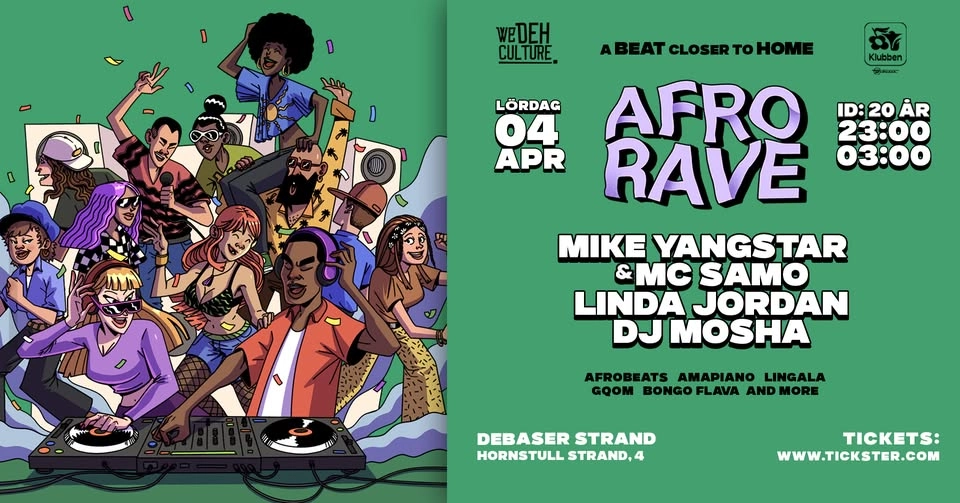 Afro Rave | Debaser Klubben