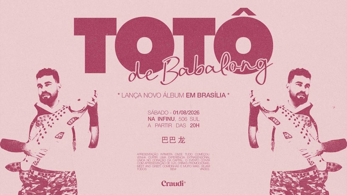 Totô De Babalong: Lançamento Do Novo Album Em Brasília