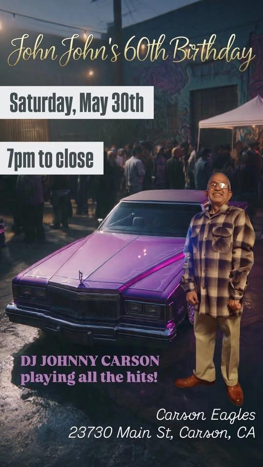 JOHN JOHNS 60TH BDAY