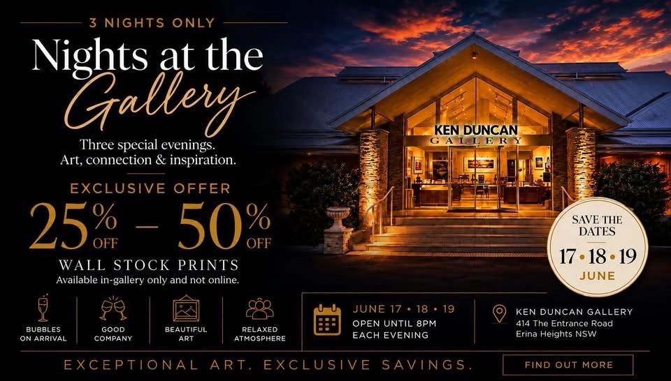Ken Duncan Gallery After Dark
