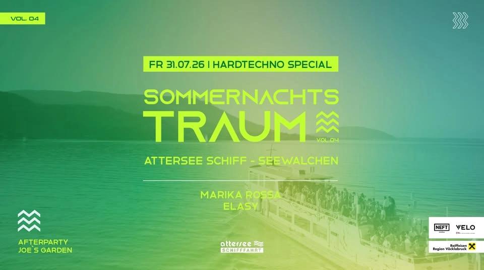 MS SOMMERNACHTSTRAUM #HardTechnoSpecial w/ MARIKA ROSSA & ELASY - Attersee
