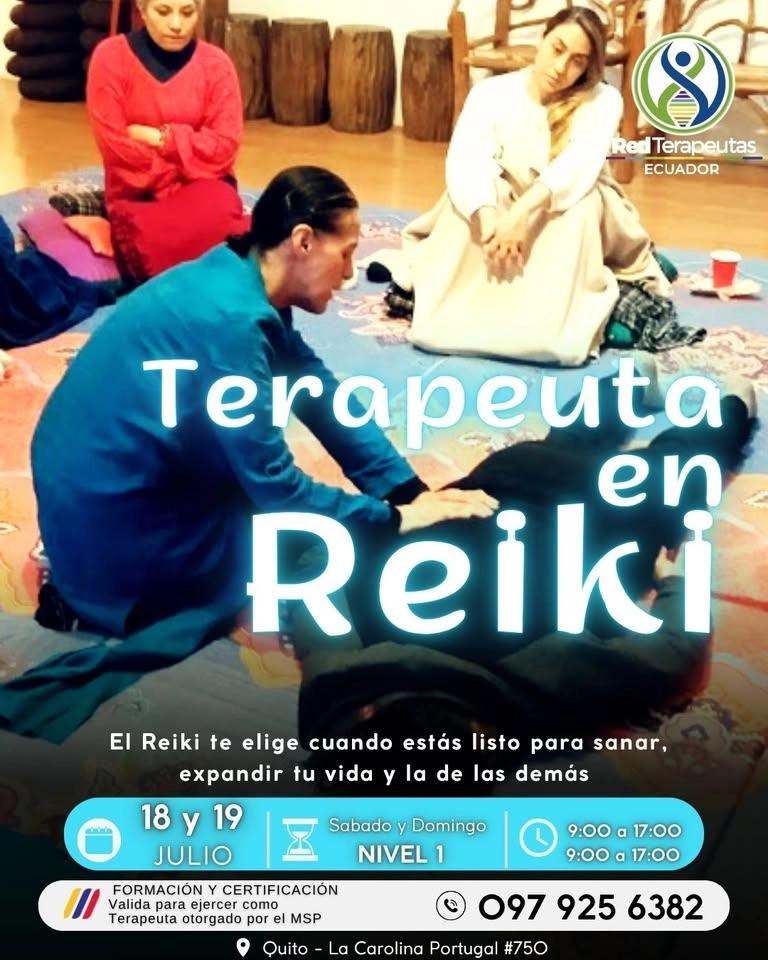 FORMACIÓN TERAPEUTA EN REIKI ESEÑANZAS TRADICIONALES DEL MAESTRO USUI INCLUYE PERMISO MSP