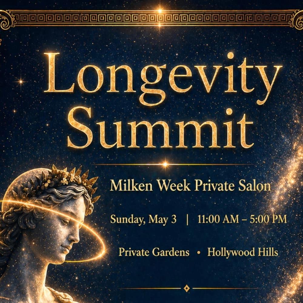 Longevity Summit @ Milken 2026