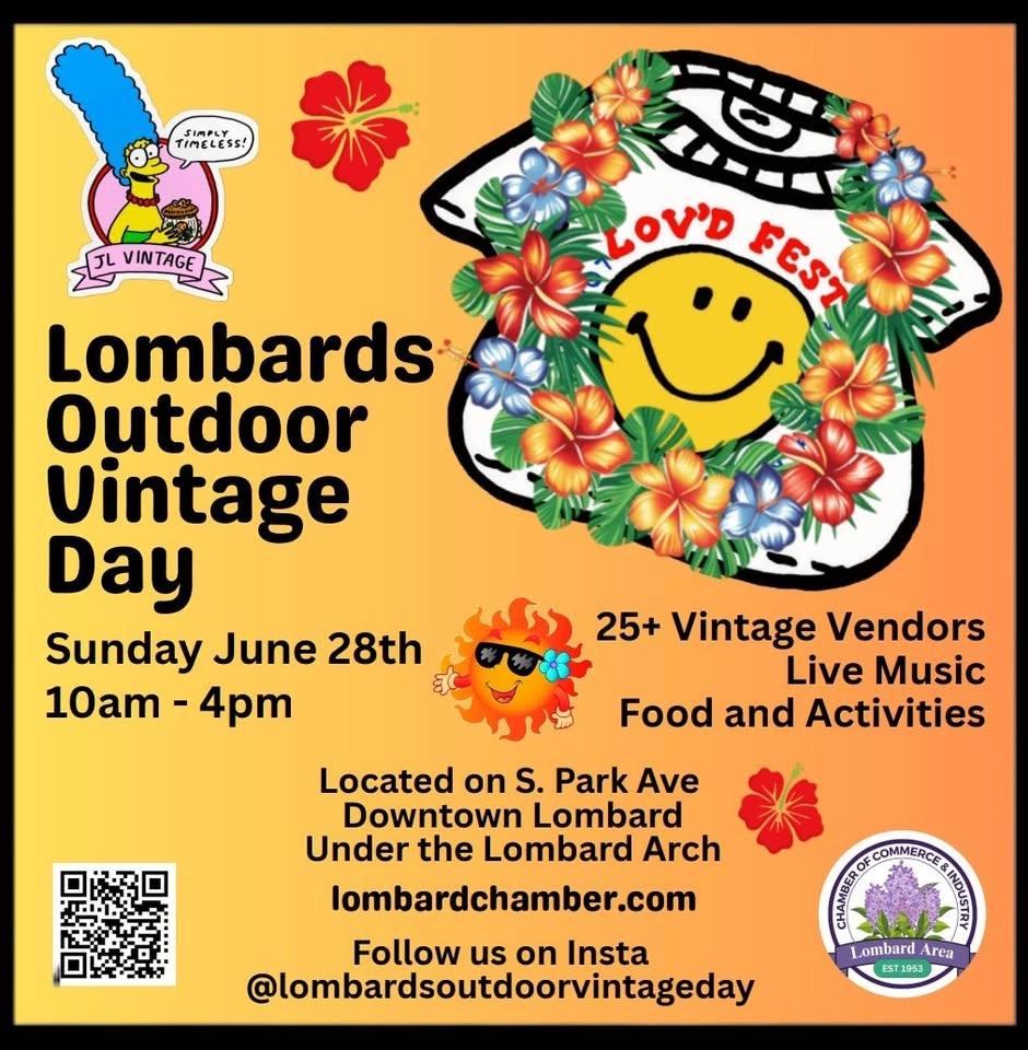 Lombard's Outdoor Vintage Day (LOV’D) June Event