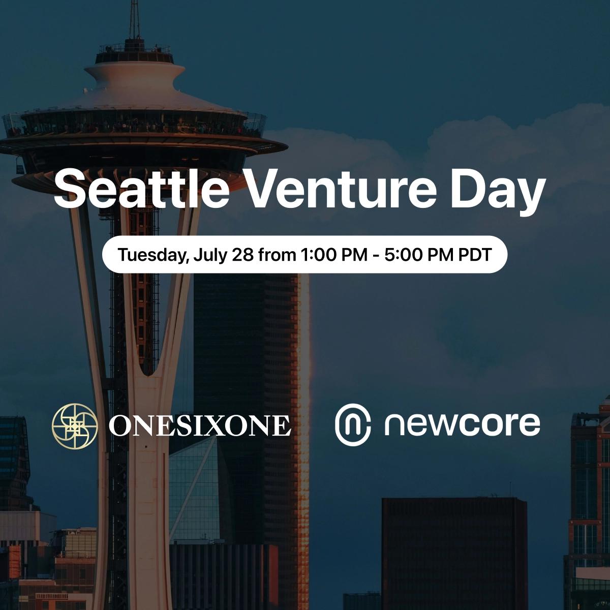 Seattle Venture Day 2026 | OneSixOne Ventures