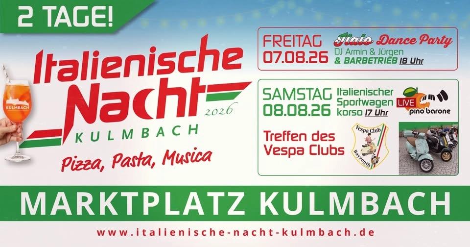 Italienische Nacht in Kulmbach