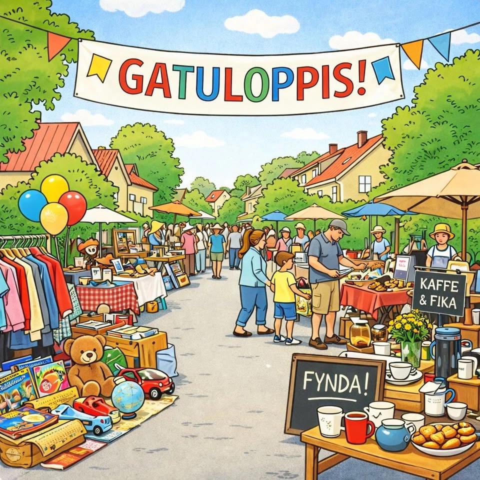 kvartersloppis i Åselby