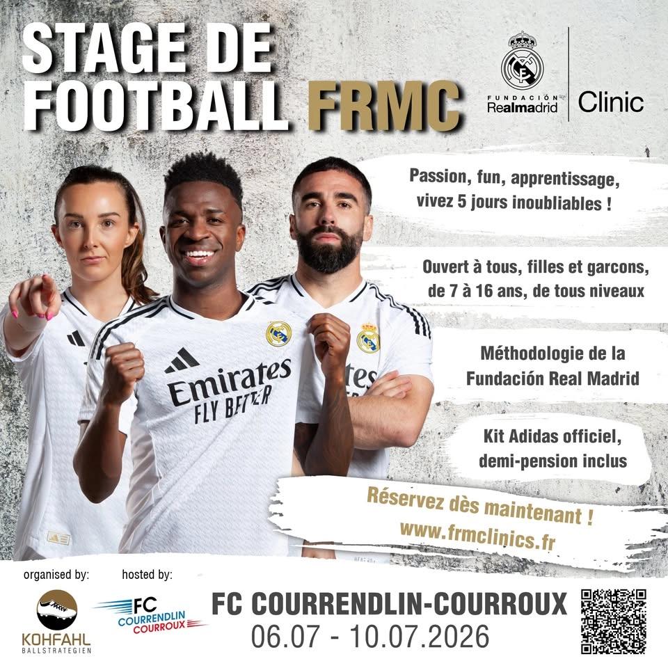 Stage Real Madrid Clinic à Courroux