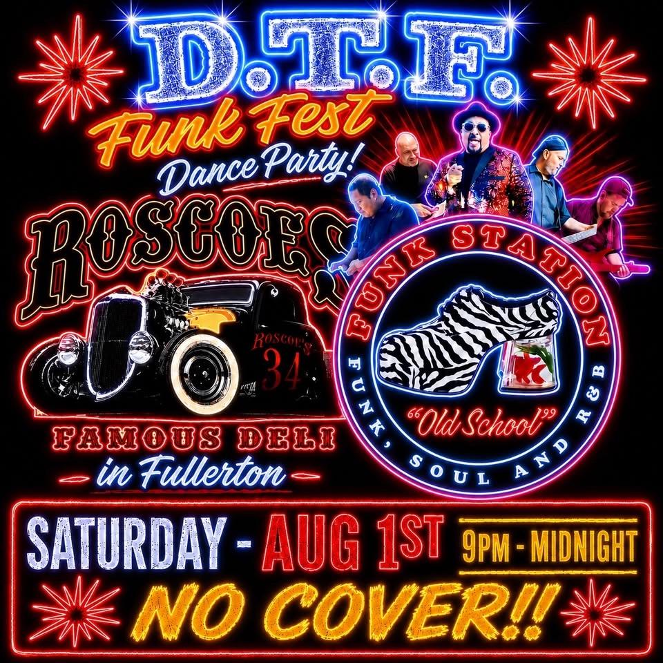 The DTF Funk Fest Dance Party Featuring the return of FUNK STATION!