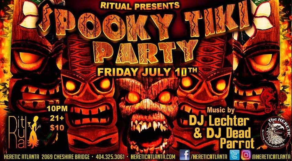 RITUAL's Spooky Tiki Party (goth/industrial)