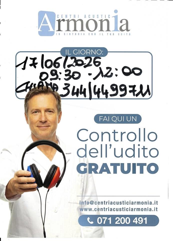 🎧 Open Day Gratuito – Controllo dell’Udito
