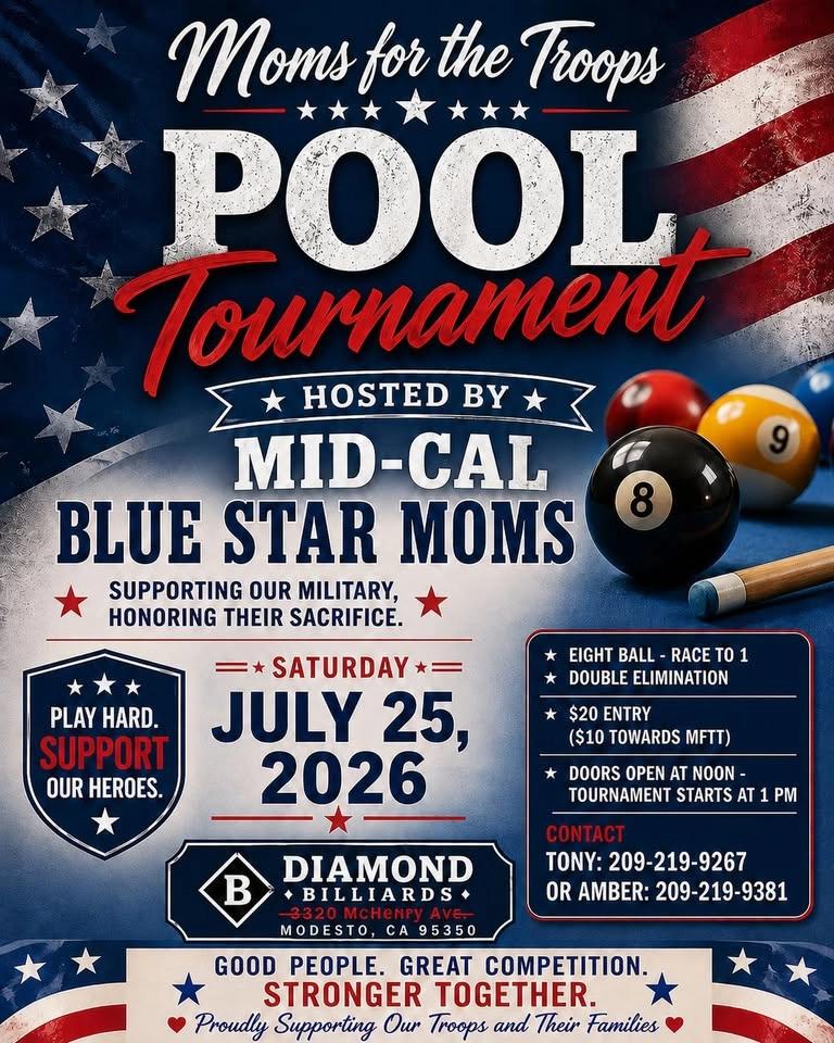 Moms for the Troops POOL Tournament