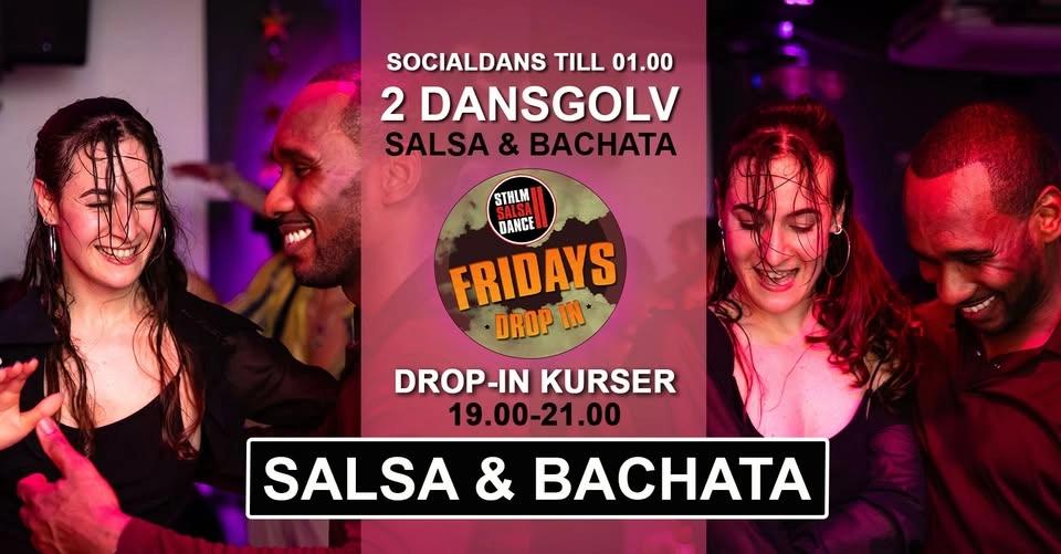 Salsa & Bachata drop-in 14 augusti på Stockholm Salsa Dance!