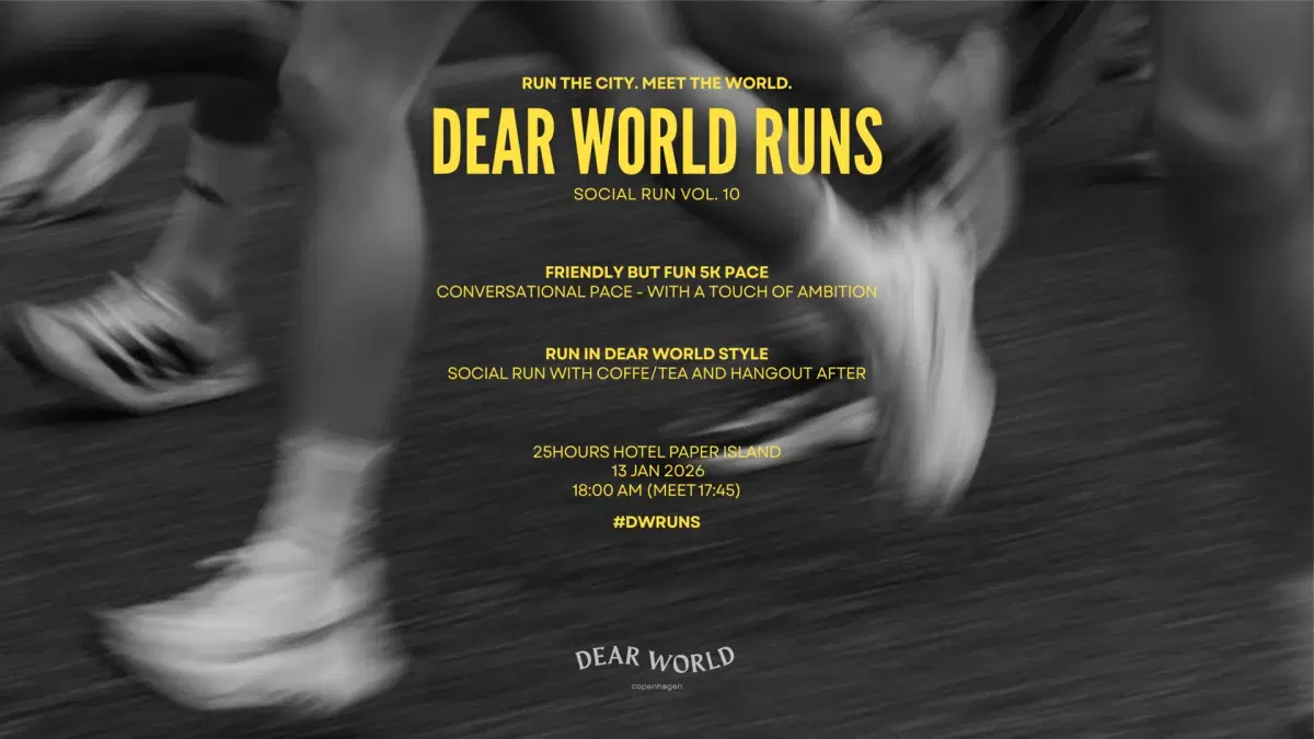 DEAR WORLD RUNS: Social Run - run the city. meet the world.