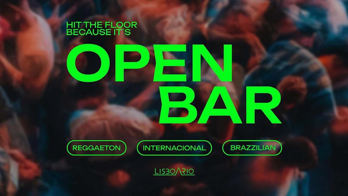 Open Bar - Beer And Cider Until 4am