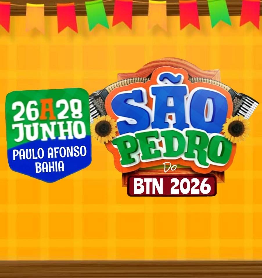 SÃO PEDRO DO BTN 2026