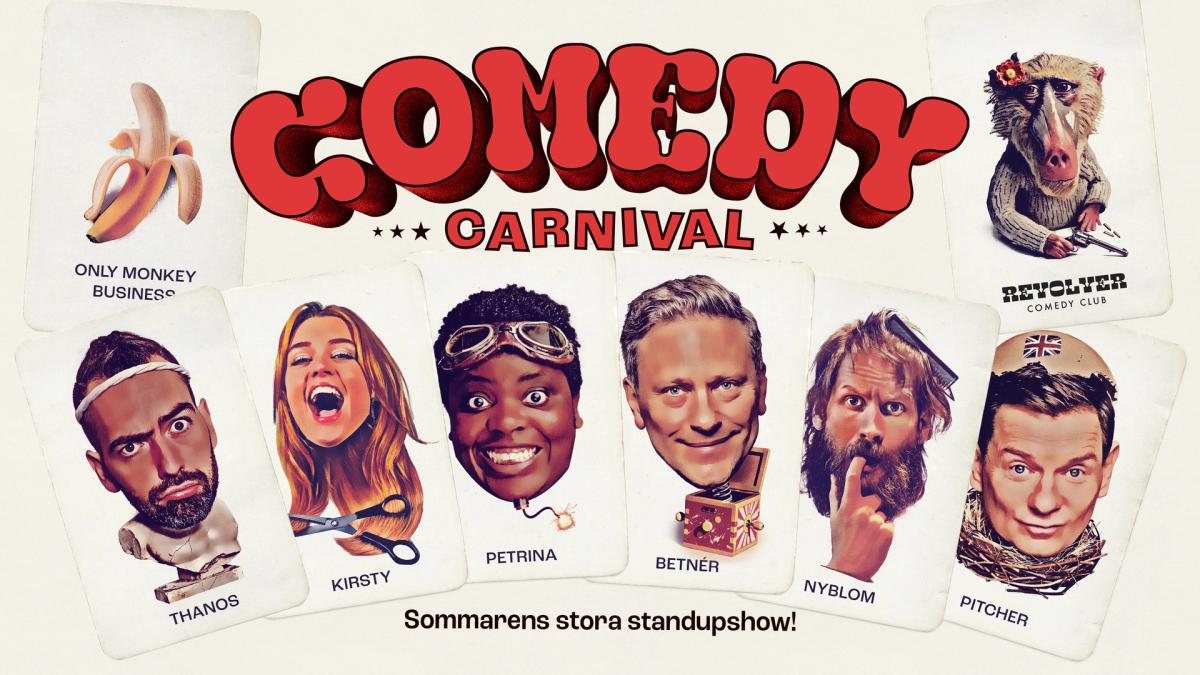 Standup med Comedy Carnival – Motala