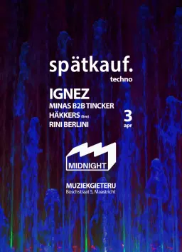 Spätkauf Muziekgieterij Maastricht with Ignez