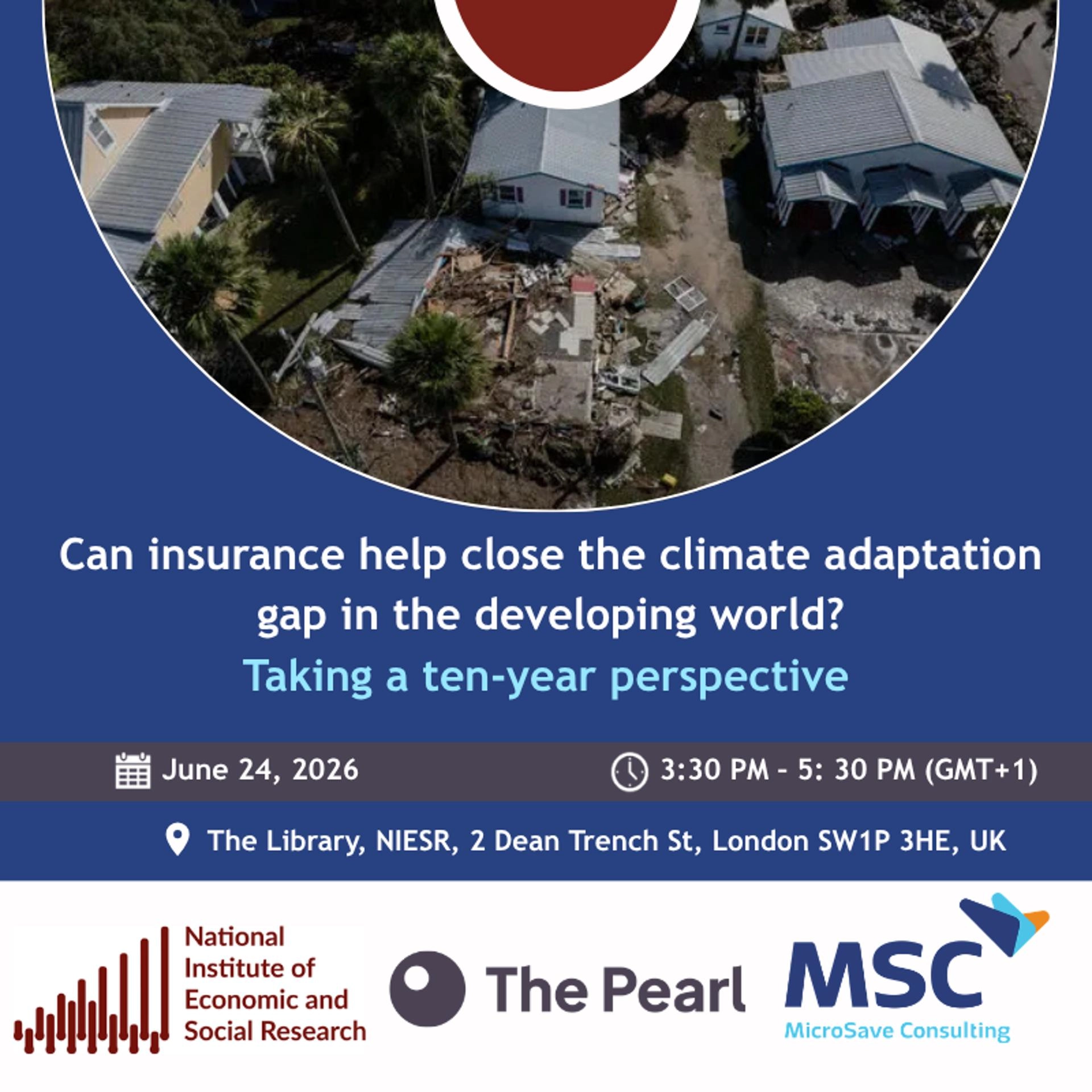 Can insurance help close the climate adaptation gap in the developing world? Taking a ten-year perspective
