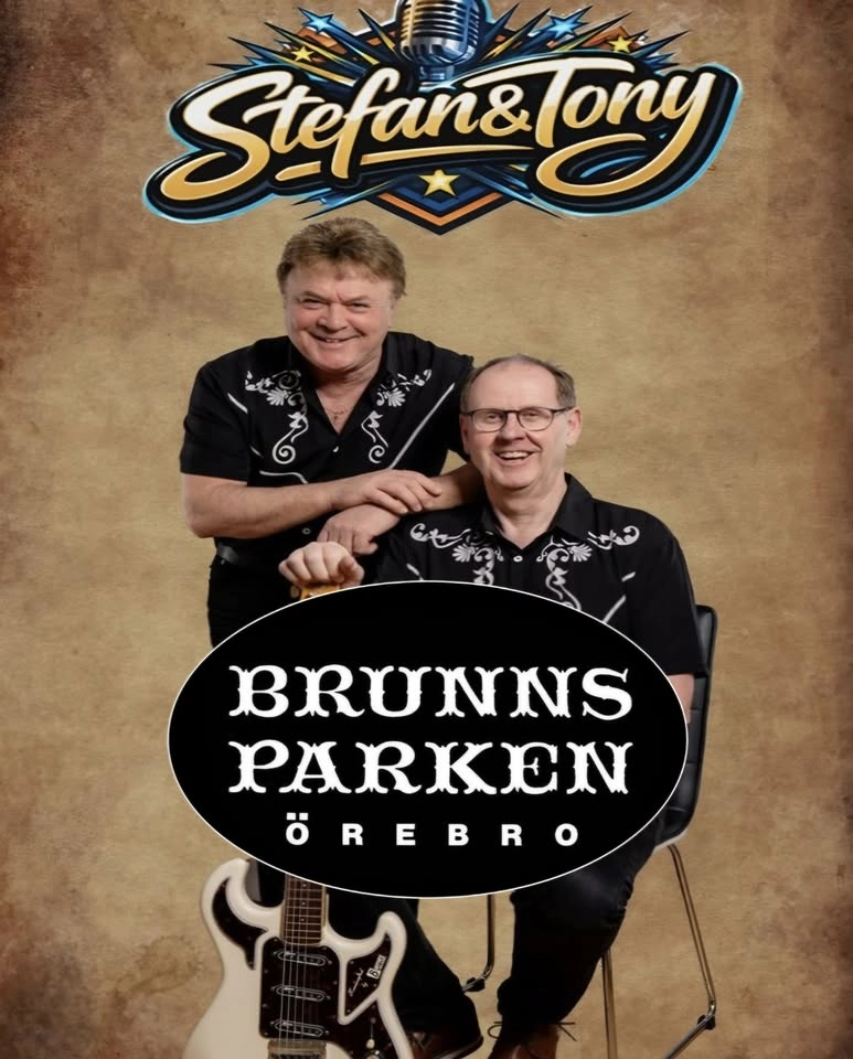 Trivseldans med Stefan & Tony i Brunnsparken 19/5