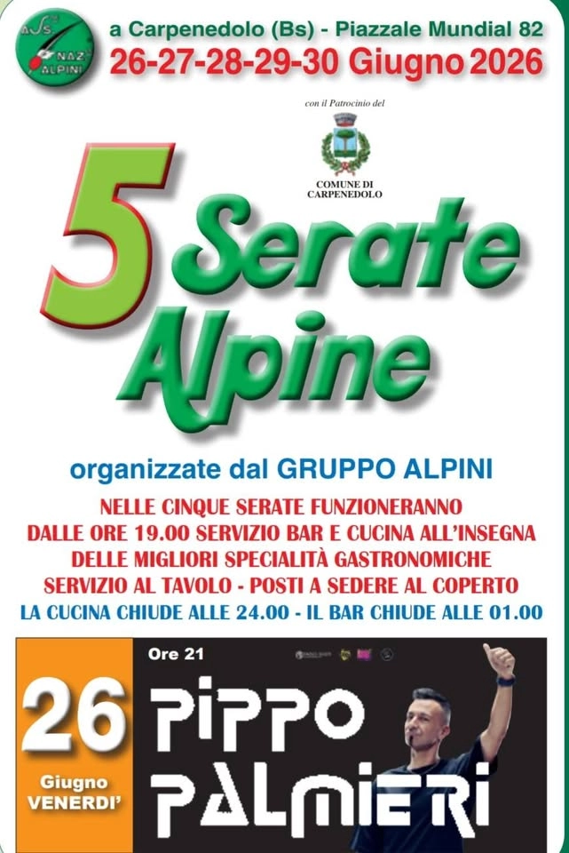 5 Serate Alpine