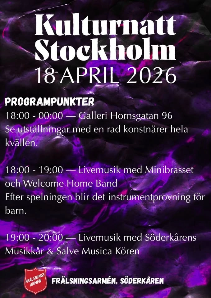 Kulturnatt Stockholm på Söderkåren