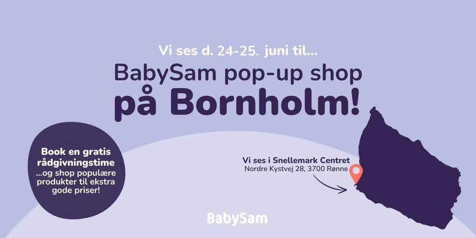 BabySam Pop-up på Bornholm! ✨🍼