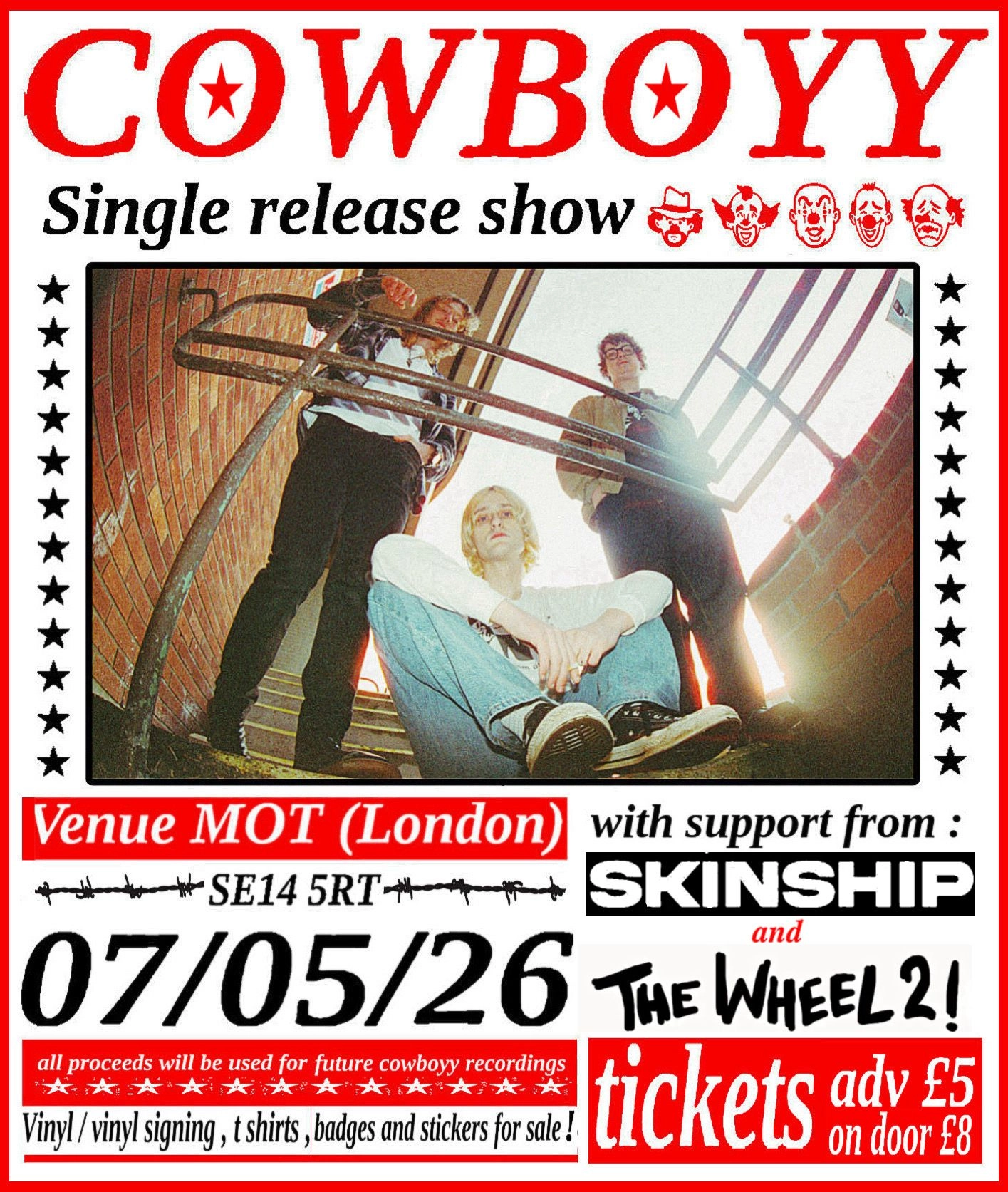 COWBOYY live at mot + guests