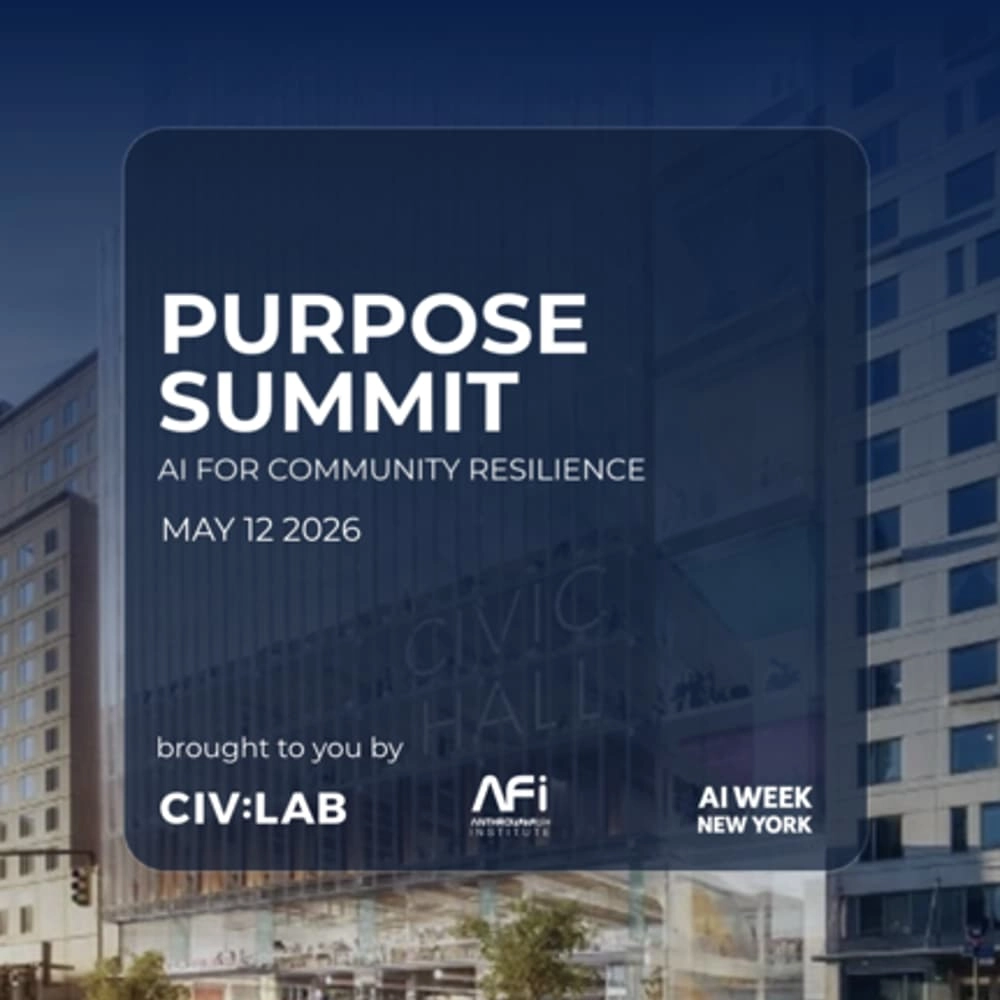Purpose Summit: AI for Community Resilience